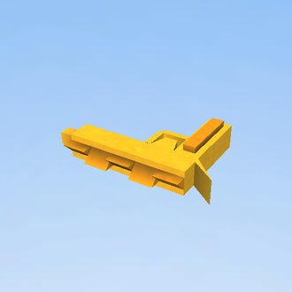 Gold pistol 