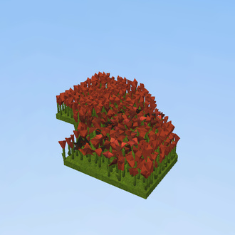 Redondel de flores