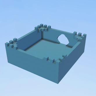 Blue castle