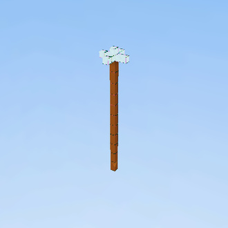 Big light bulb/lamp post