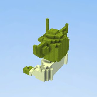 YODA (Pixel Art 3D)