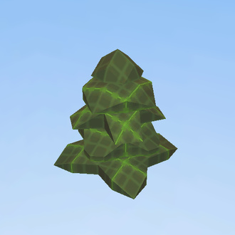 Futuristic Pine Tree