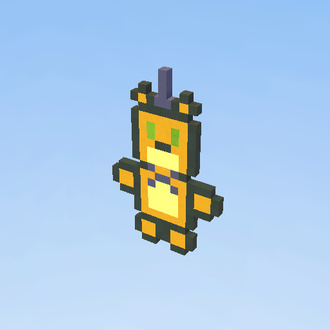 pixel de fredbear