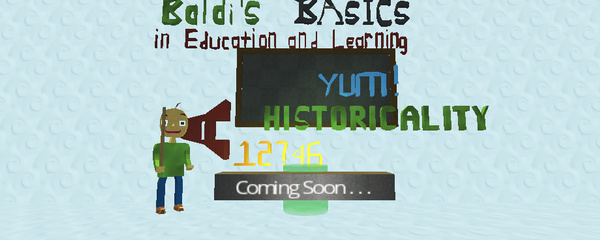 Baldi's Basics in Education and Learning - KoGaMa - Play, Create And  Share Multiplayer Games