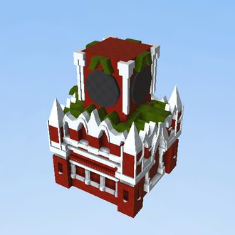 Spas-skaya tower 3/4