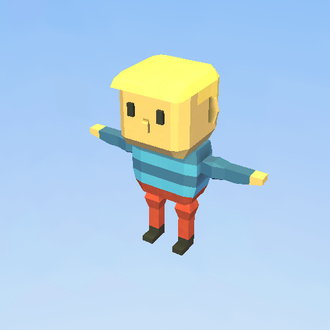 t-pose tourist