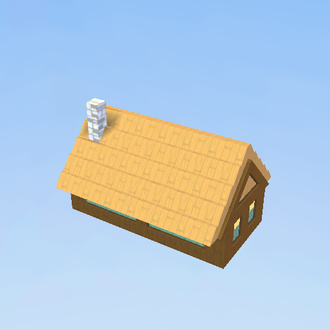 shallow medieval house 