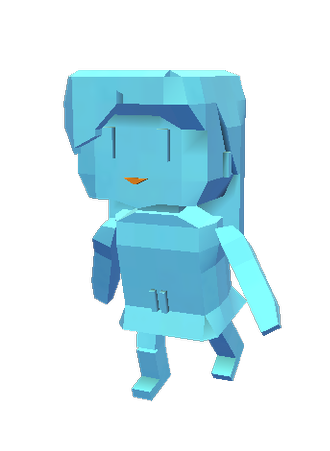 All BLUE gurl