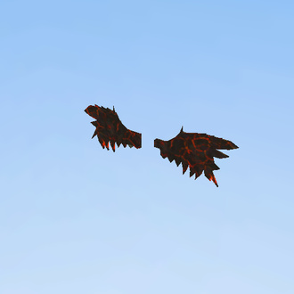 Burning hot wings!