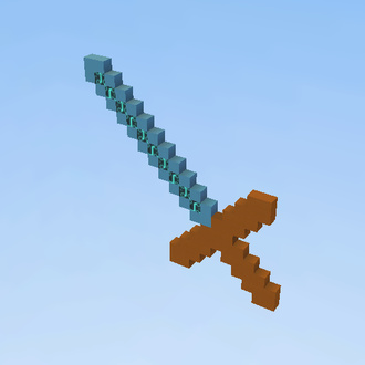mincraft diamond sword