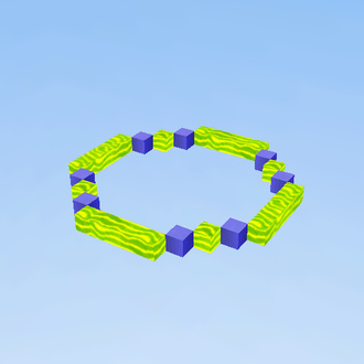 Space parkour model 5