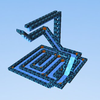 SUPER ICE SLIDE!