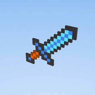 MIECZ Z MINECRAFT