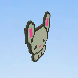Cute Pixel Bunny