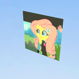 Fluttershy in holiday