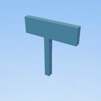 Blue Sign