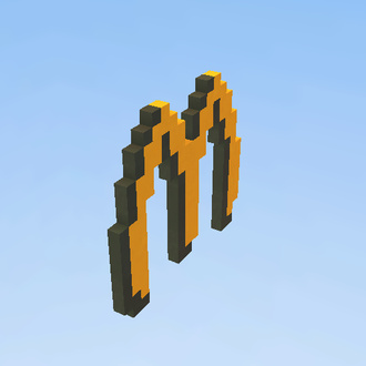mc Donalds pixelart