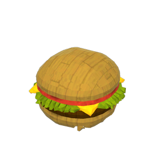 Bit gaint hamburger