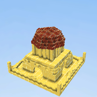 pixel castle
