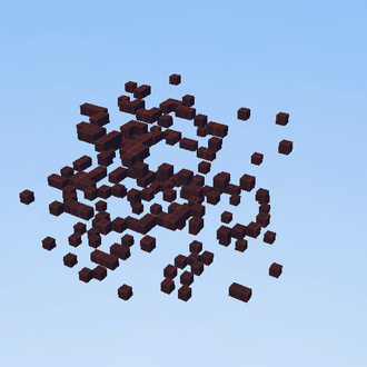 Space parkour model 7
