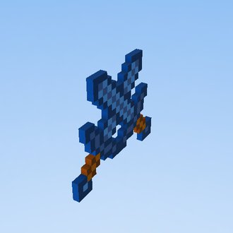 epee double diamant ( minecraft )