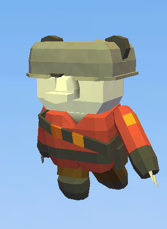 Koga Fortress Solider (Red)