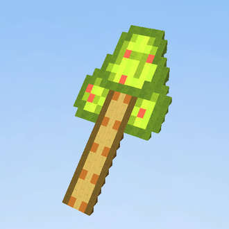 Tilted Tree Pixel art