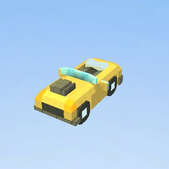 BED TO CAR YELLOW