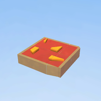 square pizza