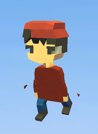 My first boy avatar- it sucks