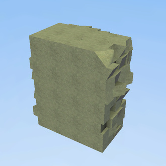 stone golem's head