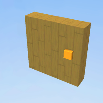 the door