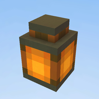 Linterna minecraft