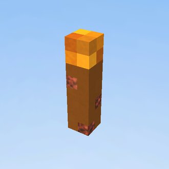 Swieczka z minecraft