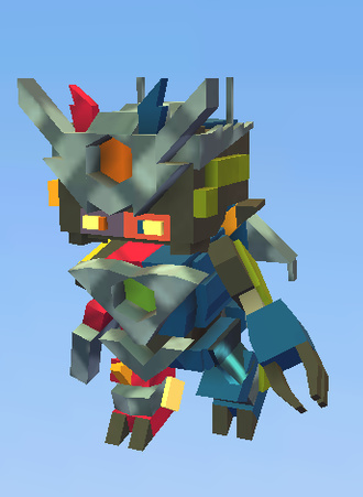 robot with conflict armor