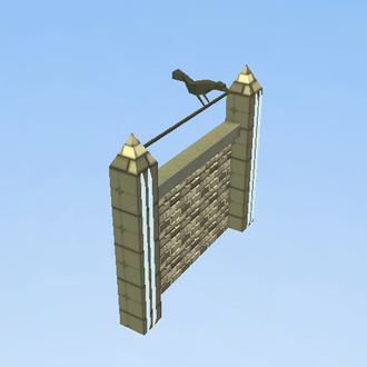 Wall With Bird
