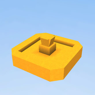 Gold fountain