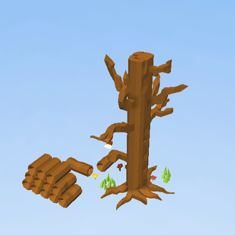 Forest Tree and wood
