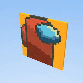 among us pixel art