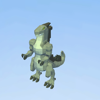 godzilla with spikes