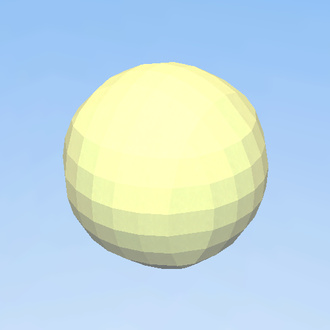 Hi-Lo Poly Sphere