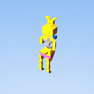 toy chica fnaf 2 new generation