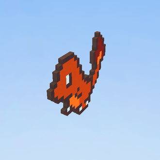 Charmander Pixel Art