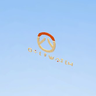 Overwatch logo white