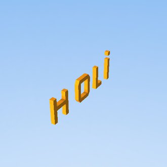 holi  :3