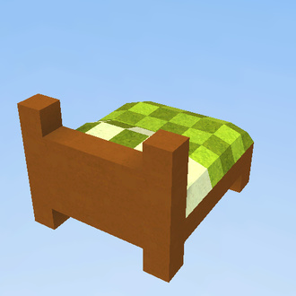 cama verde 