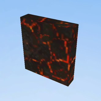 Cuadro de lava