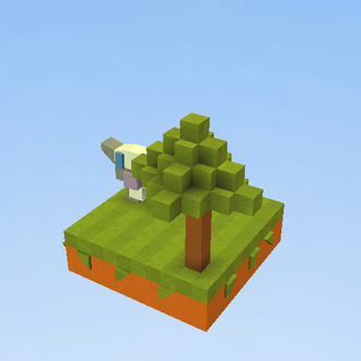 Mini scenka z krowa