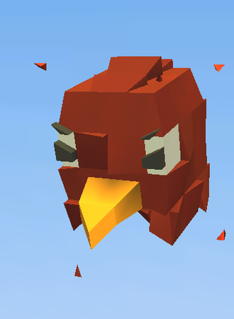 Red Bird Of Prey Pinguin [NL]