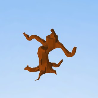 uschnięte dzzewo
